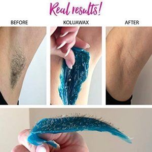 Hard Wax Beads for Hair Removal (Coarse Body Hair Specific) Our Strongest Blue B